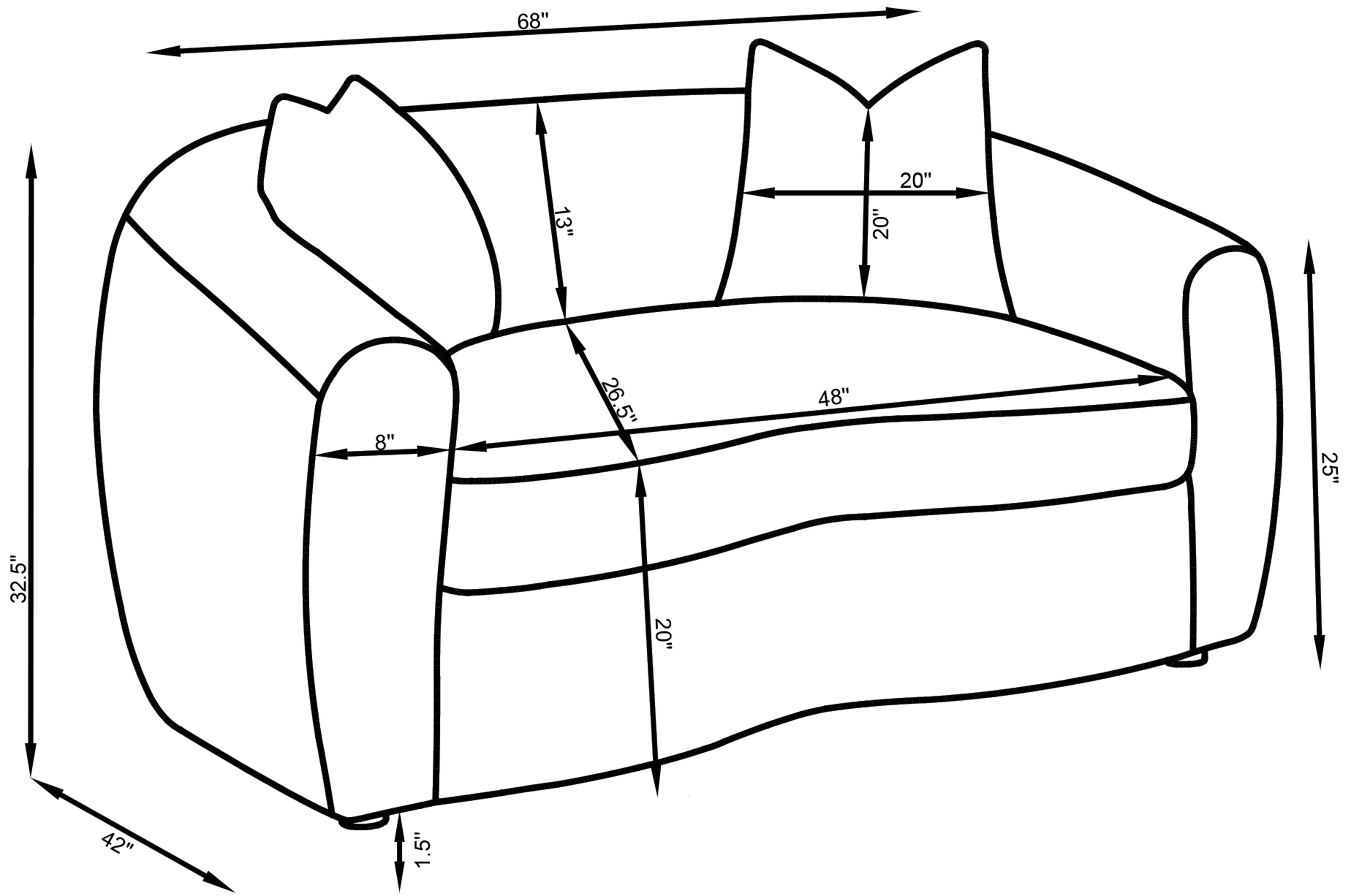 Isabella Sofa Set