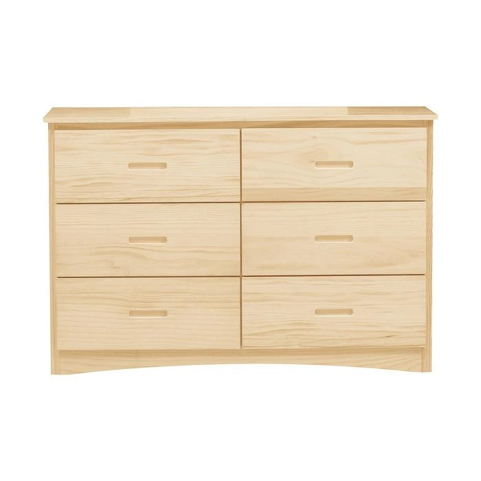 Bartly 6 Drawer Dresser in Natural B2043-5