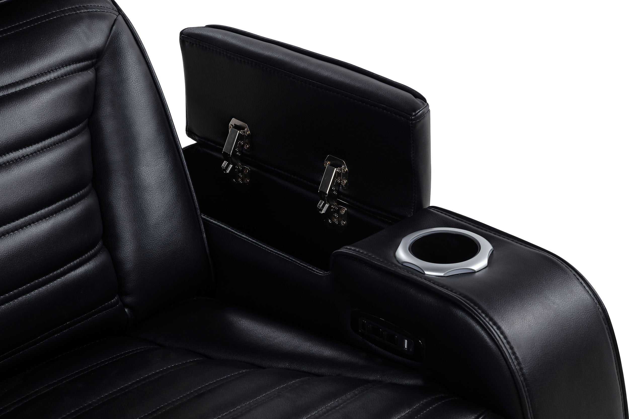 Zuma Dual Power Reclining Loveseat