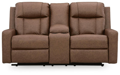 Mackmenville Reclining Loveseat with Console