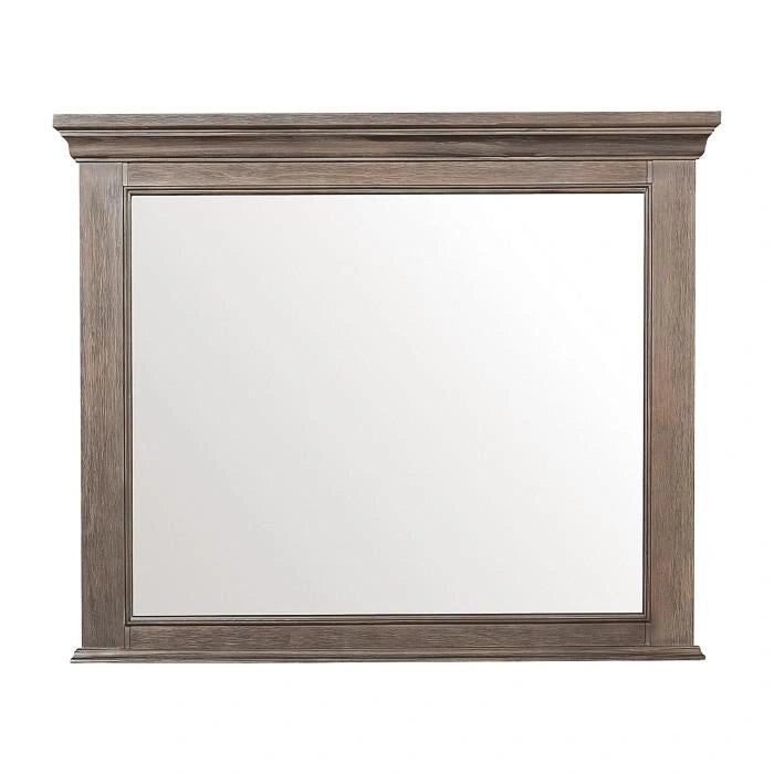 Taulon Mirror in Dark Oak 5438-6