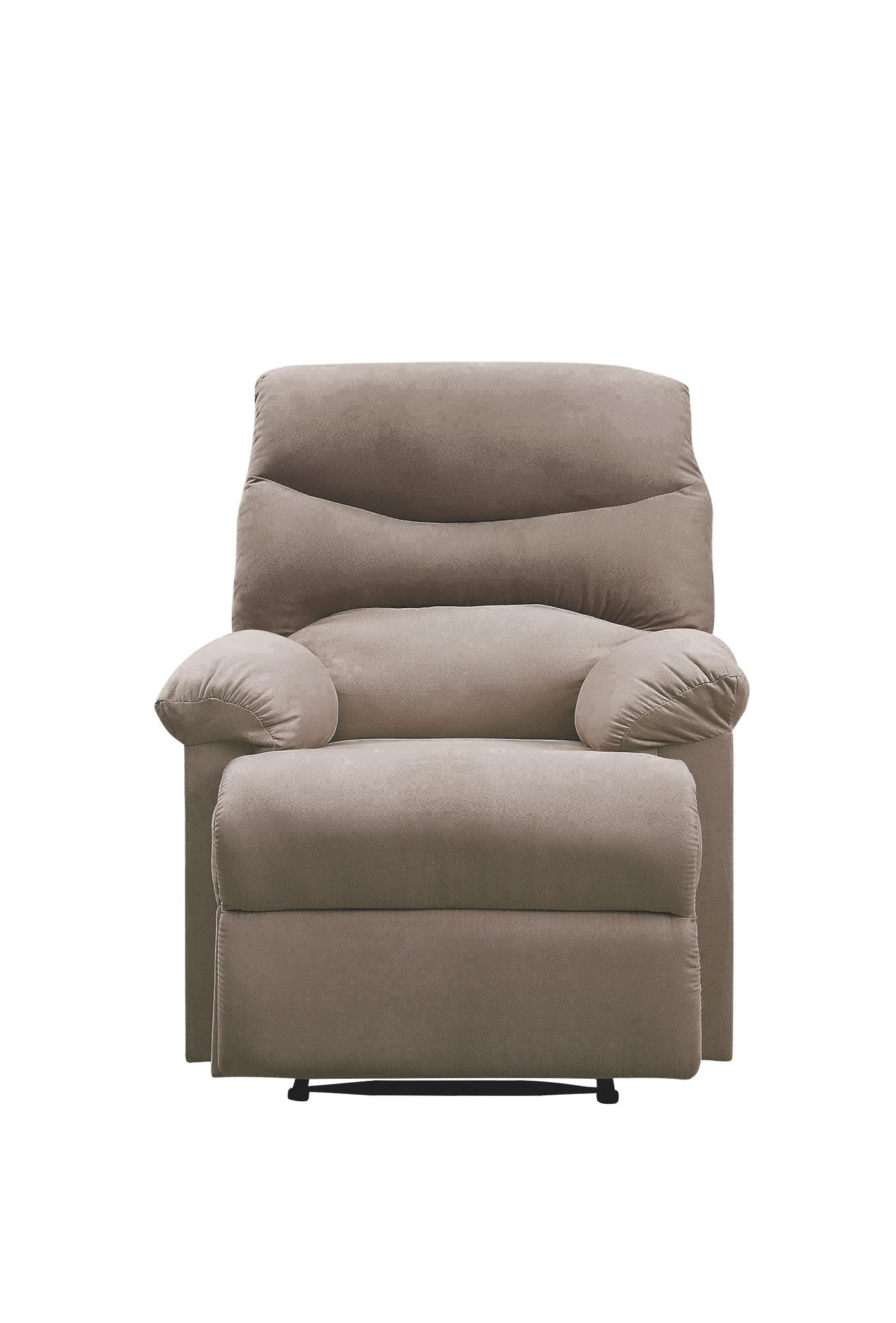 Arcadia Light Brown Woven Fabric Recliner (Motion) image