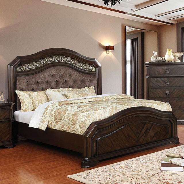 Calliope Bed Walnut & Oak