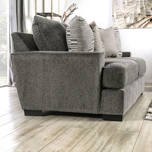 HOLBORN Loveseat, Gray