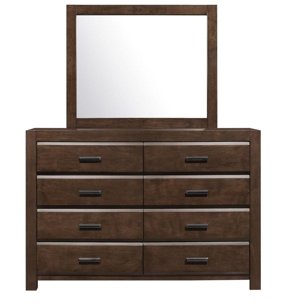 Erwan Mirror in Dark Walnut 1961-6