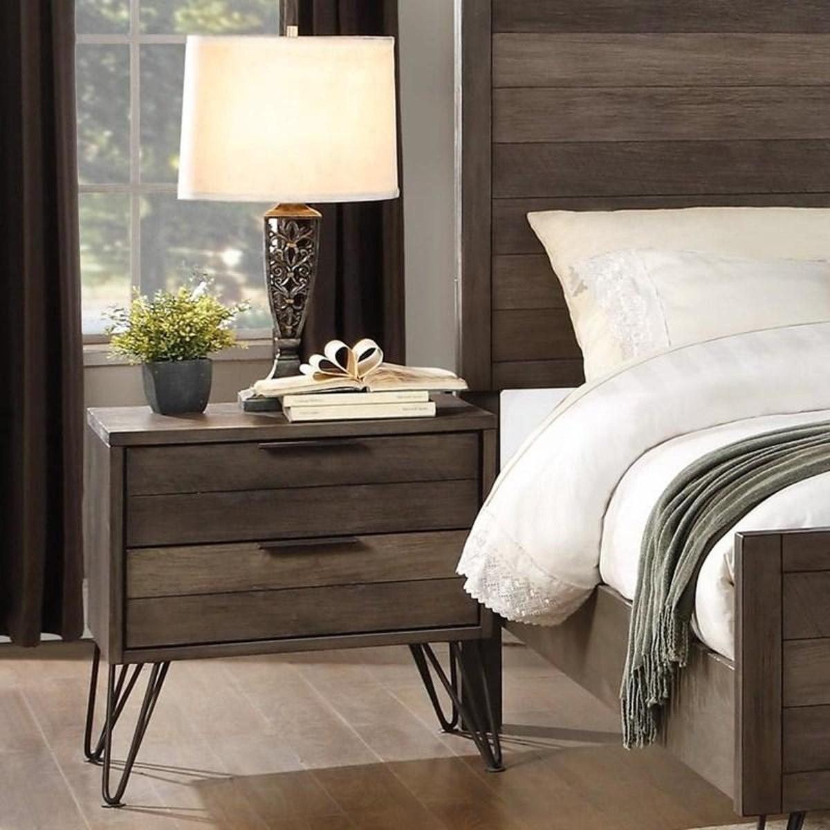 Urbanite Nightstand in Tri-tone Gray 1604-4