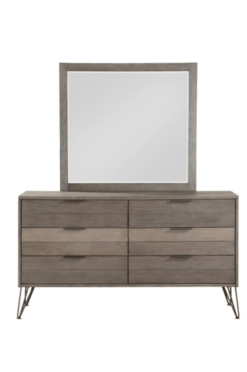 Urbanite Mirror in Tri-tone Gray 1604-6