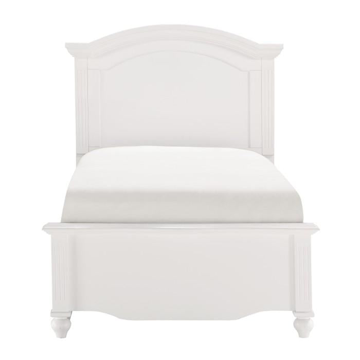 Meghan Full Panel Bed in White 2058WHF-1* image