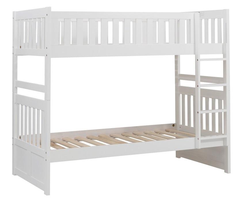 Galen Twin/Twin Bunk Bed in White B2053W-1*