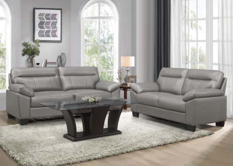 Denizen Loveseat in Gray 9537GRY-2