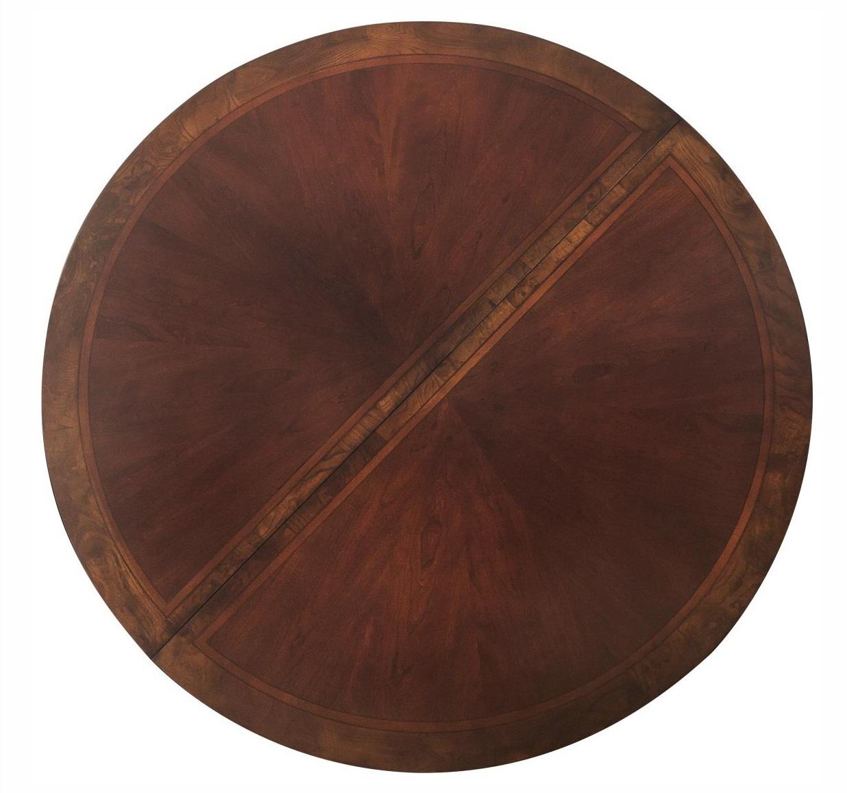 Deryn Park Round Dining Table in Dark Cherry 2243-76*