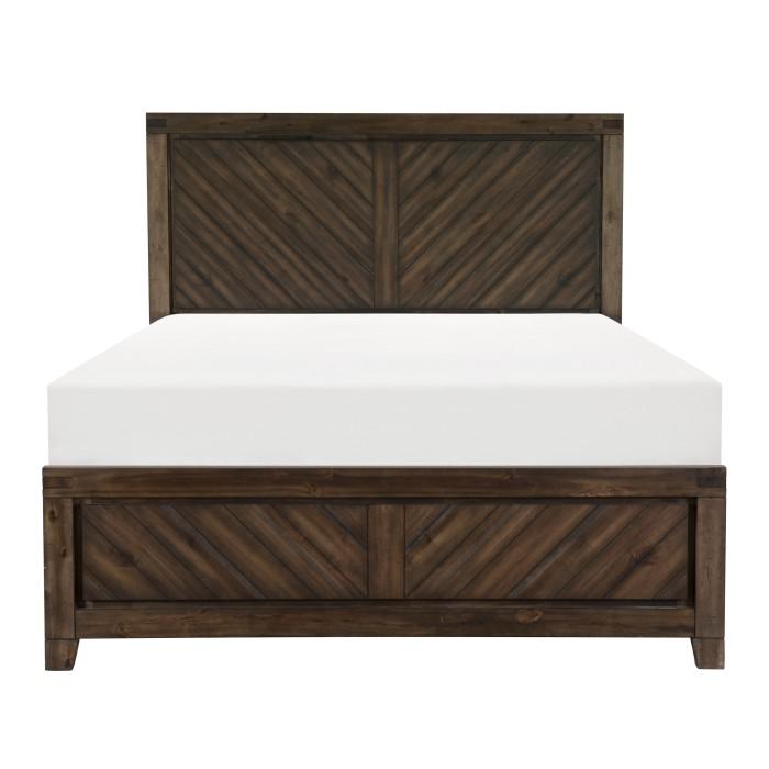 Parnell Queen Panel Bed in Rustic Cherry 1648-1* image