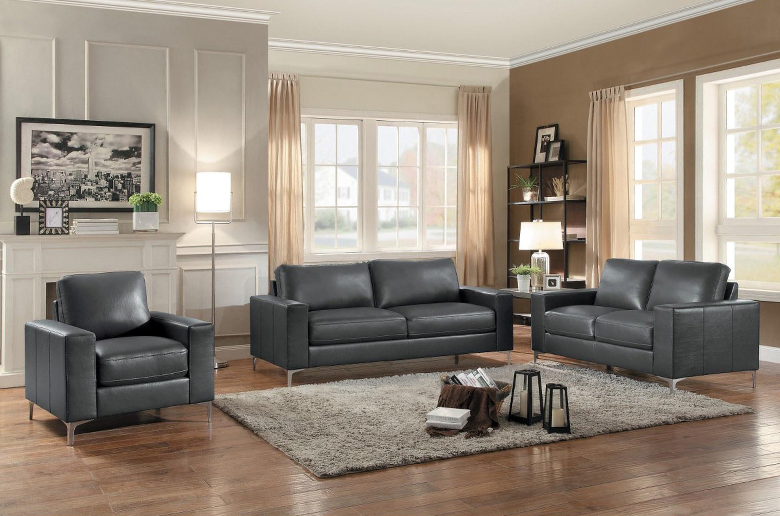 Iniko Sofa in Gray 8203GY-3