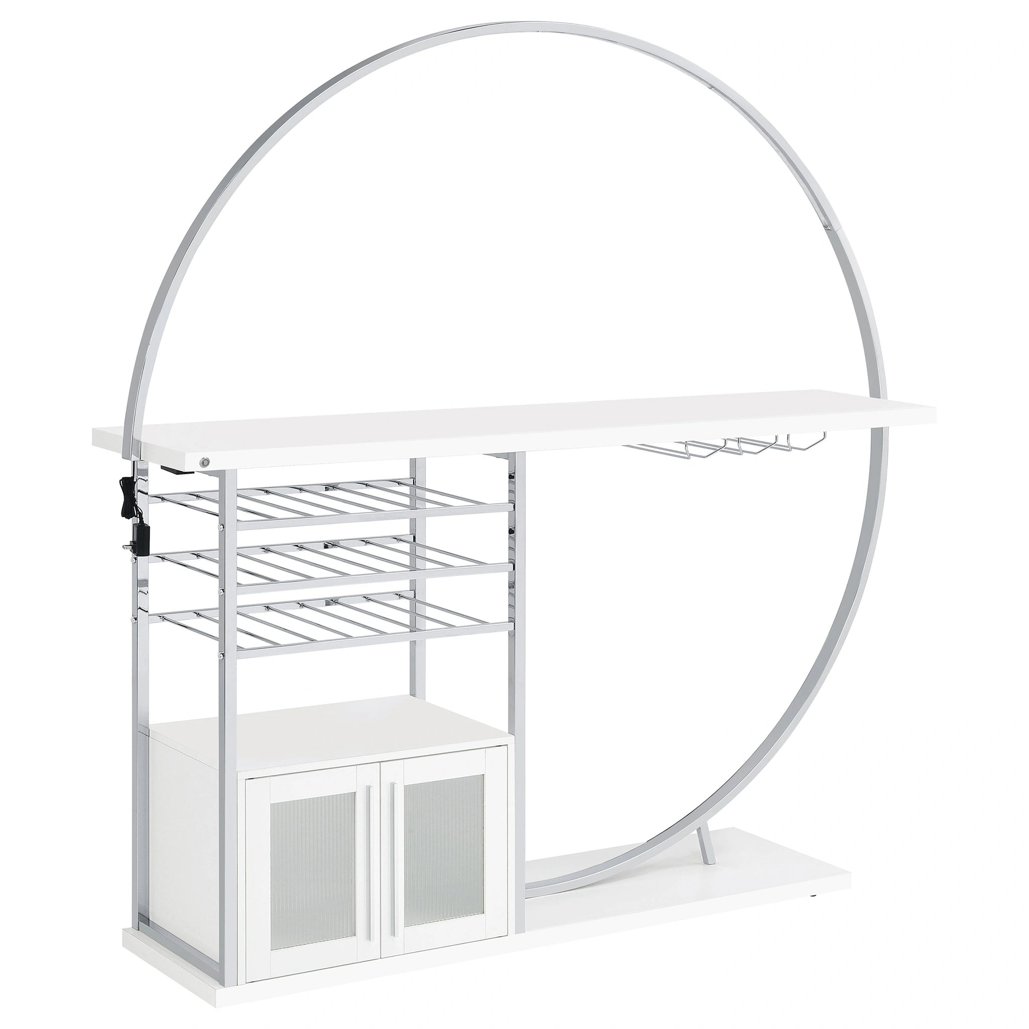 Risley Wine Cabinet with LED Lighting