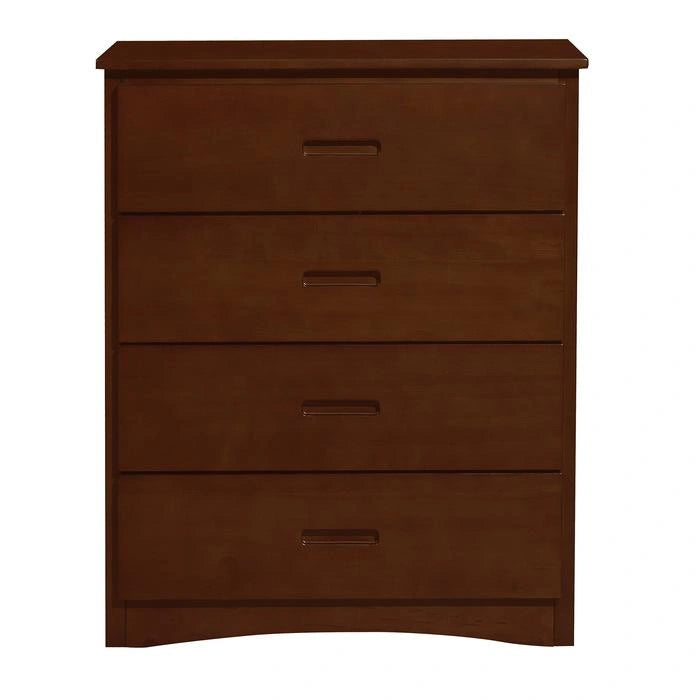 Rowe 4 Drawer Chest in Dark Cherry B2013DC-9