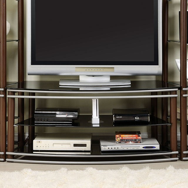 Silver Creek Brown/Silver 52" TV Console